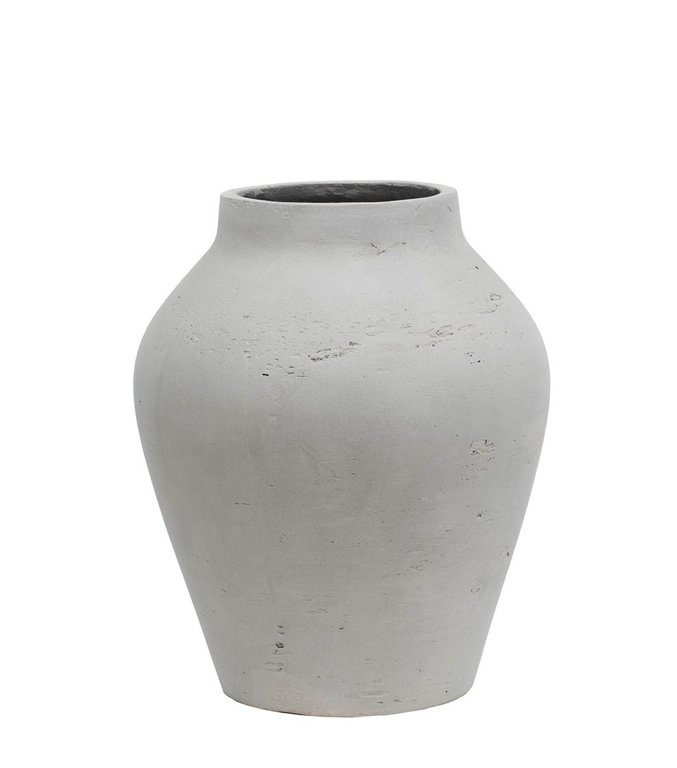 Florence Vase White 28 x 23 x 23cm-0