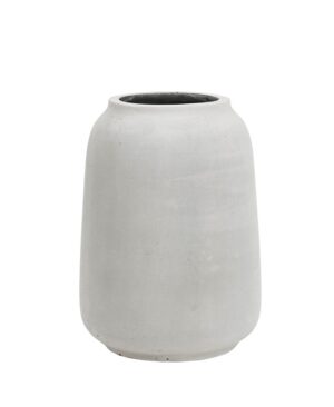 Bordeaux Vase White 28 x 20 x 20cm-0